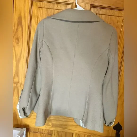 41 Hawthorn Beige Blazer with Striped Detail - Picture 2 of 5
